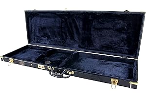 ROCKTILE Custodia Per Basso Elettrico J-Style, Imbottita (Gigbag, Chiudibile A Chiave, Dimensioni Interne: Lunghezza 120 cm, Larghezza 36 cm)