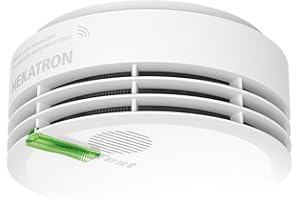 Hekatron Rauchmelder Genius Plus X – Edition 2021 - Optional funk-vernetzbarer Rauchwarnmelder mit 10 Jahre-Batterie, LED meh
