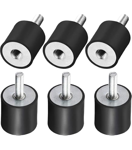 KXUSW 4pcs Silent Bloc m6,Silent Bloc, Plot Anti Vibration Silent Bloc