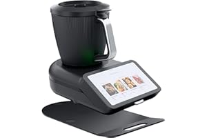 ‎WUNDERMIX Wundermix - EasySlider® Gleitbrett aus Acrylglas • Gleitbrett für Thermomix TM7 • Gleitbrett für Thermomix • Gleiter für TM7 (Mattschwarz)