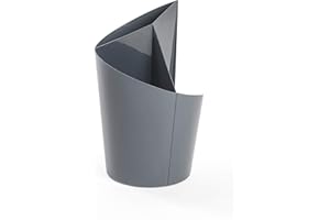 Domplex Chappel Flor 3R Portaombrelli Multifunzione per Ombrello, divisore di Oggetti o Vaso, Grigio, Pequeño