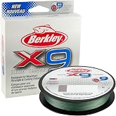 Berkley X9 &ouml;rg&uuml;l&uuml; misina, tuzlu su ve tatlı su balık&ccedil;ılığı i&ccedil;in 9 kat &ouml;rg&uuml;l&uuml; misina