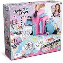RoseFlower Kit Diario Fai Da Te Per Ragazze 8-14 Anni – Album Creativo Con Adesivi, Penne E Accessori – Regalo Compleanno Natale - 3