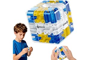3D Labyrintpusselspel, Maze Cube-pussel, nytt kubleksak för barn och vuxna, stressavlastning, logisk träning, hjärnträning, p