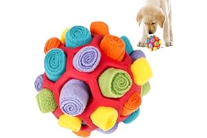 Yatlouba Snuffle Ball For Dogs | Enrichment Toys For Dogs | Colorful Bite-resistant Pet Snuffle Ball Toy | Interactive Dog Treat Puzzle Toys Portable Pet Snuffle Ball Toy For Small Medium Dogs