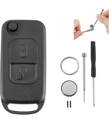 Mt-key Auto Schlüssel 2 Tasten + HU44 Rohling | Preisvergleich