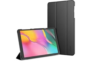 ‎JETECH JETech Hülle für Samsung Galaxy Tab A 10,1 2019 (SM-T510/T515), Dünn Ständer Harter Rücken Abdeckung Schutzhülle (Schwarz)