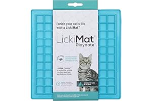 LICKIMAT Playdate Katze türkis