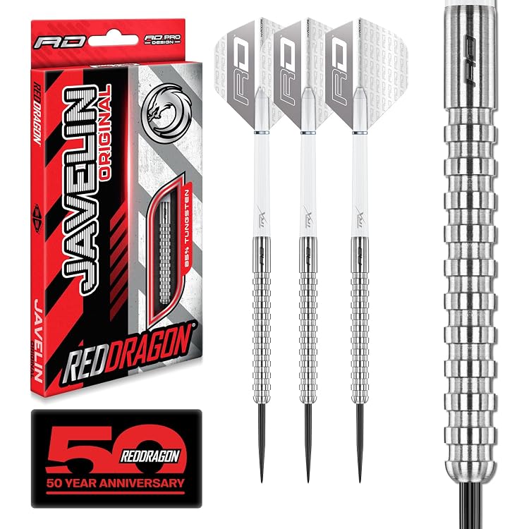 RED DRAGON Featherlite 13g Baril / 15g Poids Total Pointe