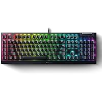 Razer BlackWidow V4 X (Interruttore Giallo) - Tastiera meccanica da gaming -Razer Snap Tap (Switch meccanici gialli, 6 pulsan