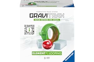Ravensburger GraviTrax Element Looping 22412 - Erweiterung für deine Kugelbahn - Murmelbahn und Konstruktionsspielzeug ab 8 Jahre