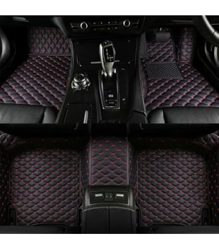 Alfombrillas De Goma Para BMW Serie 5 G60 Sedán 2023- - 4 Piezas, Perfil T, Con Clip De Fijación