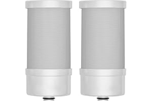 Vortopt Filtro di ricambio per acqua del rubinetto T5, durata di 3-6 mesi, riduce il cloro, il sapore e l'odore (CONFEZIONE DA 2)