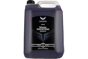 Car Gods Detergente per Cerchi in Lega Che Cambia Colore e detergente per Freni Senza acidi, Confezione di Ricarica da 5 Litri