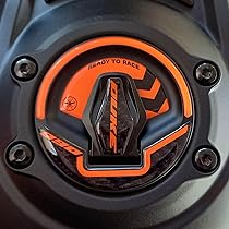 labelbike - Adesivo 3D Moto Tappo Serbatoio Protezione e Decorazione in Resina compatibile con KTM Moto 690 Duke