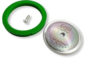 VERYBARISTA Kit di messa a punto personalizzato per macchine da caffè Rancilio Silvia Schermo rinforzato IMS Nanotech SRT200NT, Guarnizione Cafelat - Verde, Vite Piatta.