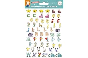 Mes 60 stickers les Alphas - Nouvelle édition 2022