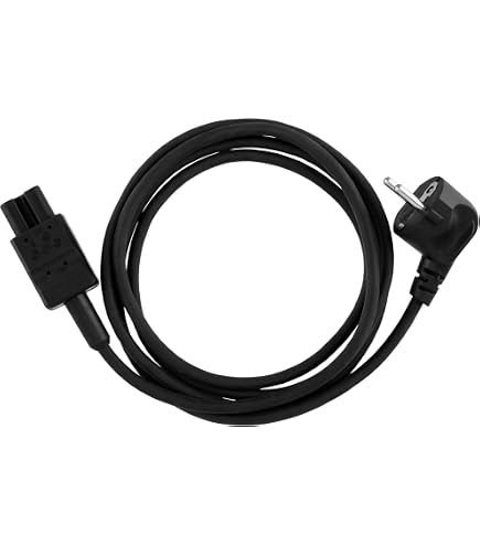 Câble Électrique C2G 80607 Noir 2m - CEE7/7 Vers C5 Pour Ordinateurs Portables