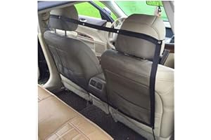 TEKSHOPPING Divisorio Auto per Cani Rete divisoria per Cane separatore barriera di Protezione Sicurezza Pet Net Barrier (115x62cm)