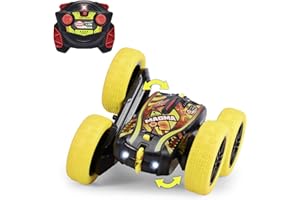 Dickie Toys - RC Auto Fire 'n' Frost Flippy (16 cm) - ferngesteuertes Auto ab 6 Jahre mit 360°-Flips und Licht, Remote Control Car für Kinder, 8 km/h, 2,4 GHz Fernbedienung, inkl. Batterien