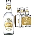 Fentimans Premium Indian Tonic Water - Botanically Brewed Water - Infused with Sicilian Lemon Oil & Lemongrass Extract - Low Calorie, Gluten Free and Vegan Friendly Soft Drinks - 4 x 200ml
