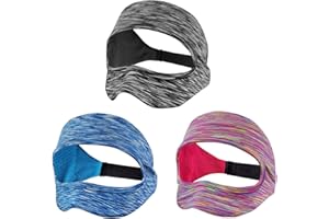 Growalleter Osłona maski na oczy VR do zestawu słuchawkowego PSVR2, regulowana, nadająca się do prania, opaska Swat do zestawu słuchawkowego PSVR2 (3 sztuki)