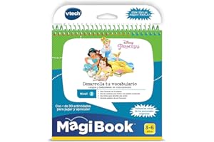VTech- Princesas Disney Libro para Magibook, Multicolor, único (3480-481822)