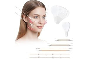Faceliftningstejp Set, 80 stycken ansiktstejp och 4 lyftlinor för ögonblicklig V, ansiktslyftningstejp, V-form ögonblicklig ansiktslyftning, nack- och ögonlyft, sminkfaceliftningsverktyg för ansikte