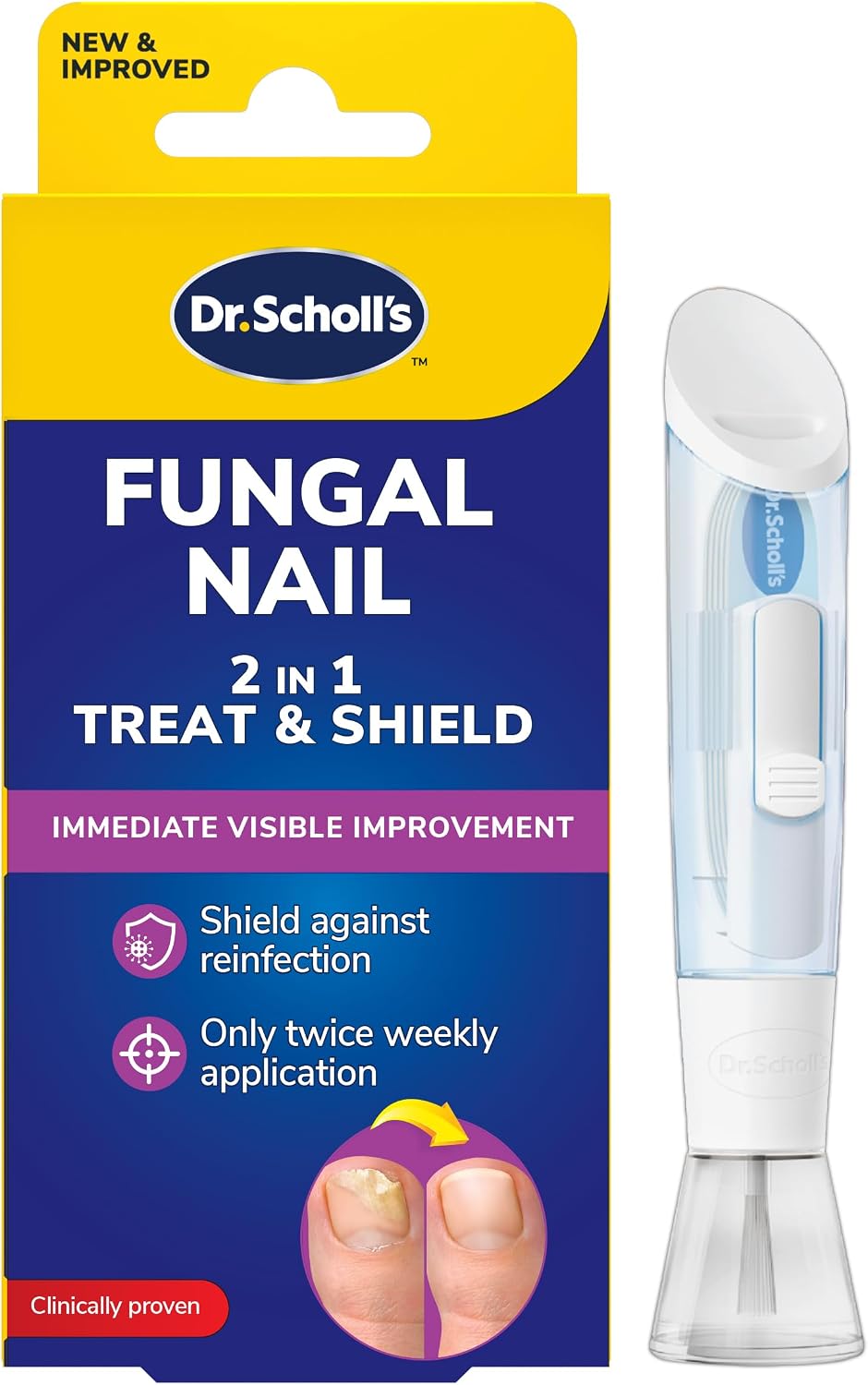 Scholl Fungal Nail Treatment 3.8ml,packaging may vary