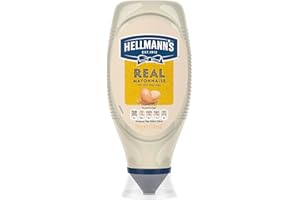Hellmann's Real Mayonnaise Condiment Squeeze Bottle for Burgers, Sandwiches and Salads 750 ml