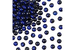 TOAOB THE ONE AND ONLY BABY TOAOB 100 Pezzi 8 mm Pietra di Lapislazzuli Naturale Perline in Pietra per Braccialetti Collana Fai da Te Creazione di Gioielli Artigianato