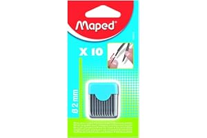 LOT DE 3 Etuis de 10 mines HB 2 mm pour compas