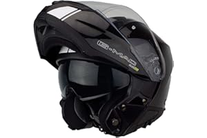 G-MAC Glide Evo Double Visor Modular Flip Up Front Motorcycle Motorbike Helmet ECE 2205 Approved