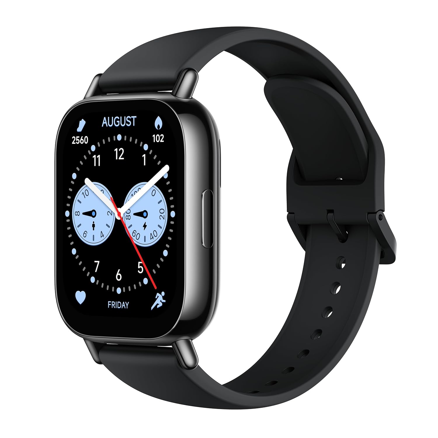XIAOMI Redmi Watch 5 Lite, Llamadas Bluetooth, Pantalla AMOLED de 1.96 Pulgadas, Monitor de frecuencia cardíaca, 150 Modos Deportivos, hasta 18 días de autonomía, Negro