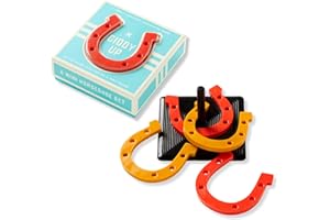 Brass Monkey- Juego de herraduras de Mesa Giddy Up, Multicolor, Small (9780735382923)