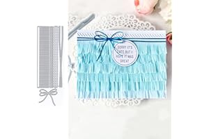 DzIxY Bow Tie Lines Fustelle in Metallo per la creazione di Biglietti Kit Goffratura Carta Die Tagli Scrapbook Macchina Stencil Tasche di Immagazzinaggio Forniture