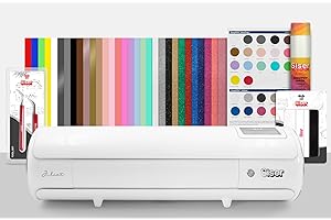 Siser Juliet® Pacchetto Vinile – Plotter da Taglio ad Alta Definizione con Vinile Autoadesivo, Spatolina e Accessori – Ideale per Carta, Etichette, Decorazioni e Crafting