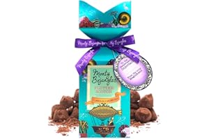 ‎MONTY BOJANGLES Monty Bojangles Flutter Scotch (150 g) Luxuriöse, mit Kakao bestreute Trüffel - Individuell gestaltete Geschenkpackung mit eleganter Schleife und persönlicher Grußkarte - Perfektes Schokoladengeschenk