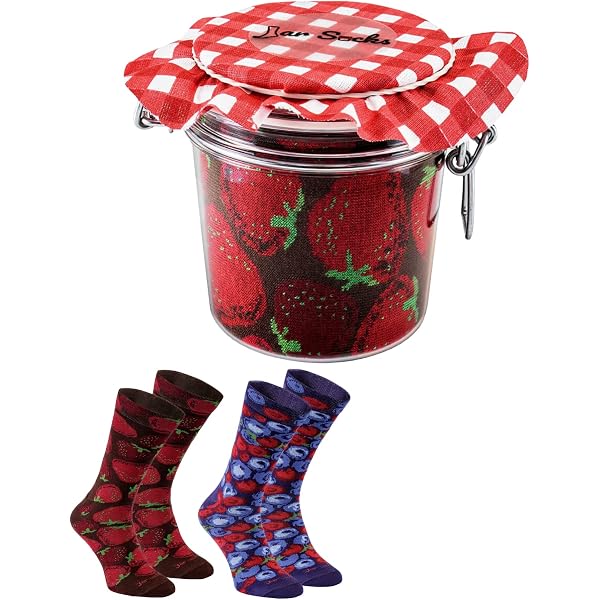 Rainbow Socks - Donna Uomo - Olive Verdi E Nere In Barattolo