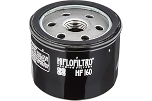 HIFLOFILTRO Filtro Olio HF160, nero