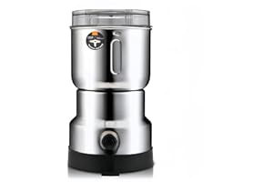 RAYPOW Molinillo de Café Eléctrico 300W, Molinillo de Granos con Cuchilla de Acero Inoxidable, Molino Multifuncional para Café, Especias, Semillas, Frutos Secos,Granos, Especias y Hierbas