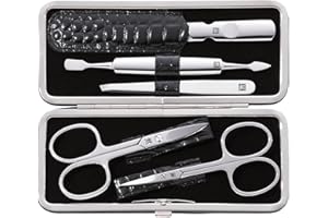 ‎ZWILLING Zwilling Rahmenetui, Croco Lacquer, 5-tlg., schwarz, 1 Stück