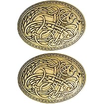 Broche Viking Nordique Vintage Médiévale Nordique Châle Broches Broche