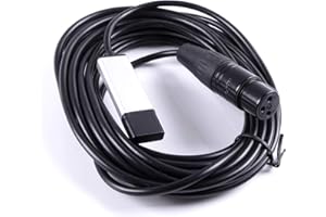 USANGREEN USB zu DMX Schnittstellenadapter RS485 Konverter seriell 3PIN XLR LED DMX512 Freestyler Software PC zu Bühnenbeleuchtung Kontrolle Dimmer-Kabel mit FTDI Chip Unterstützung Win10 Mac OS (16 ft)