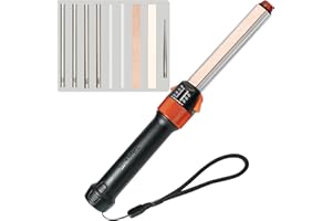 SHARPAL 210N TRANSFOROD 11-In-1 Adjustable Angle Guided Field Knife Sharpener with Monocrystalline Diamond & Ceramic Rods, Tapered Rod & Leather Strops, Portable Sharpening Tool for Hunting & Outdoors