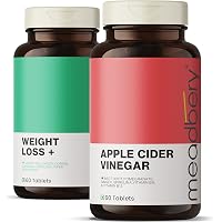 Meadbery Apple Cider Vinegar & Weight Loss+ Combo, Thermogenic Fat Burner with with Pomegranate, Beet Root, Green tea…