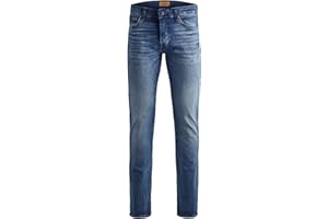 JACK & JONES Jack&Jones Jeans Slim Glenn scambiato sul Davanti e Impunture a Vista.