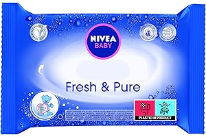 Nivea 86247 Chusteczki Nawilżane, 63 szt, Białe