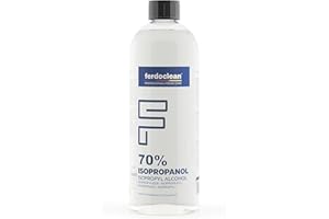 ‎FERDOCLEAN 1000ml Isopropanol 70% Lösungsmittel Isopropylalkohol 70 Reiniger für Haushalt | Nagelcleaner | Lackreiniger | IPA 1L 2-Propanol | Fettentferner