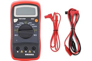 WALFRONT Digital Insulation Resistance Tester BM500A 1000V 1999MΩ Resistance LCD Display Megohmmeter Electronic Tester for Maintenance